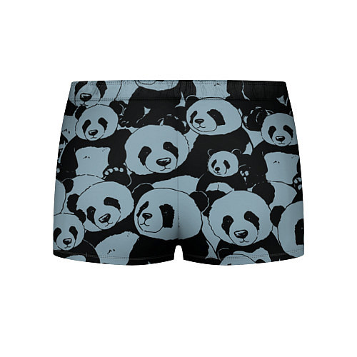Мужские трусы Panda summer song / 3D-принт – фото 2