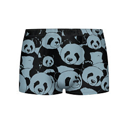 Трусы-боксеры мужские Panda summer song, цвет: 3D-принт