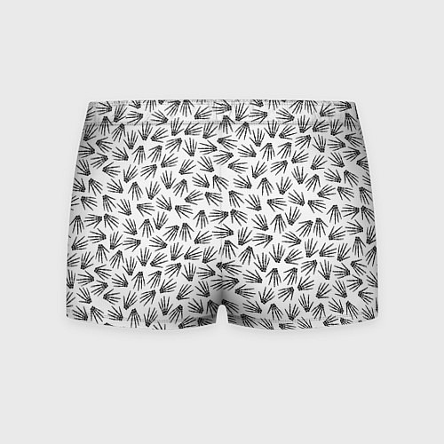 Мужские трусы Ладонь скелета / 3D-принт – фото 2