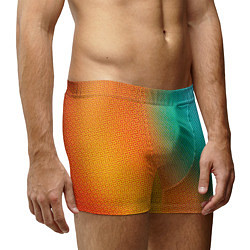 Трусы-боксеры мужские Полутоновый градиент - текстура, цвет: 3D-принт — фото 2