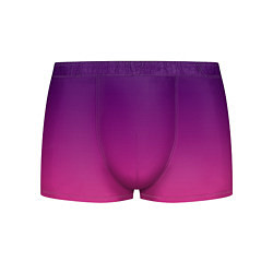 Трусы-боксеры мужские Фиолетово малиновый градиент, цвет: 3D-принт