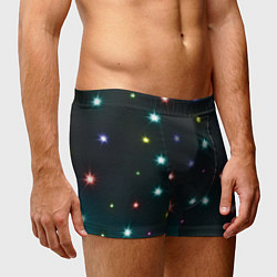 Трусы-боксеры мужские Звездное небо, цвет: 3D-принт — фото 2