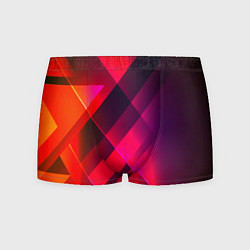 Мужские трусы Кубические грани абстракции