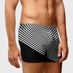 Трусы-боксеры мужские Trendy raster pattern, цвет: 3D-принт — фото 2