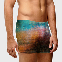 Трусы-боксеры мужские Разноцветные тени и краски, цвет: 3D-принт — фото 2