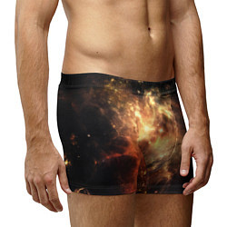 Трусы-боксеры мужские Рождение галактики от Midjourney, цвет: 3D-принт — фото 2