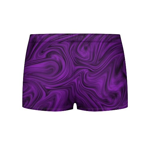 Мужские трусы Фиолетовая абстракция размытие / 3D-принт – фото 2