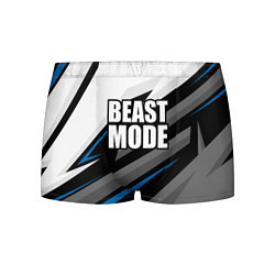 Мужские трусы Beast mode - blue sport