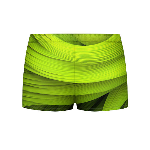 Мужские трусы Зеленый абстрактный фон / 3D-принт – фото 2