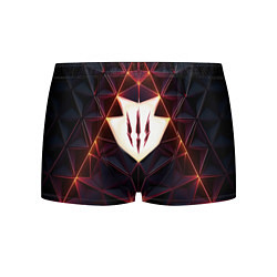 Трусы-боксеры мужские The Witcher Logo Triangle, цвет: 3D-принт