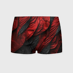 Мужские трусы Red black texture