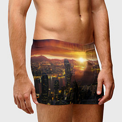 Трусы-боксеры мужские Китай - Гон конг, цвет: 3D-принт — фото 2