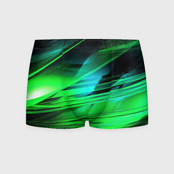 Мужские трусы Green light background