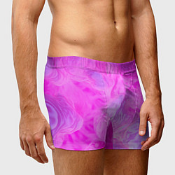 Трусы-боксеры мужские Розовая текстура, цвет: 3D-принт — фото 2