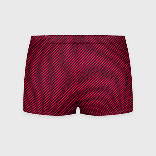 Мужские трусы Пурпурный под чёрной сеткой имитация / 3D-принт – фото 2