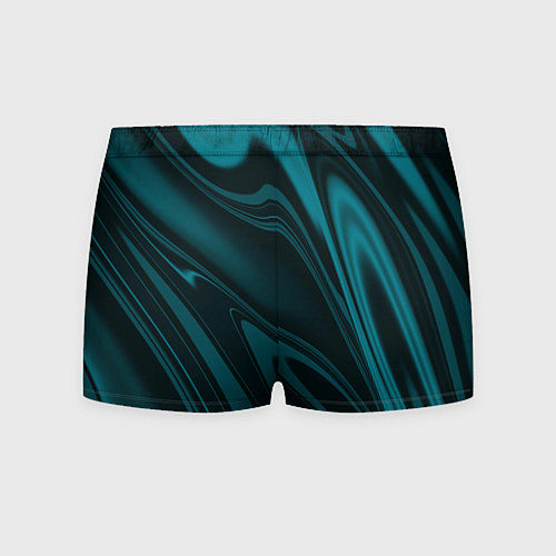 Мужские трусы Бирюзовая плазма абстракиця / 3D-принт – фото 2