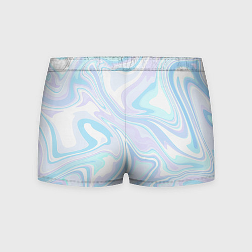 Мужские трусы Абстракция голубая плазма / 3D-принт – фото 2