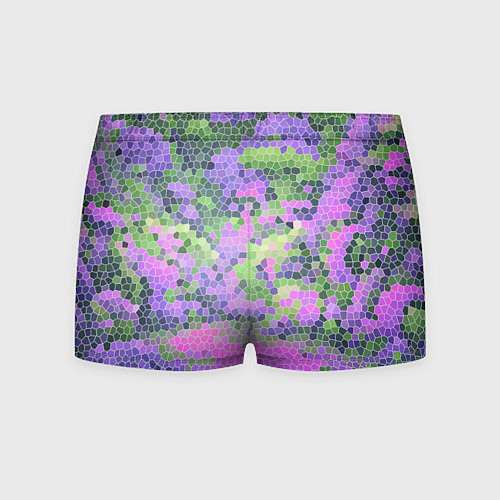 Мужские трусы Разноцветный витраж / 3D-принт – фото 2