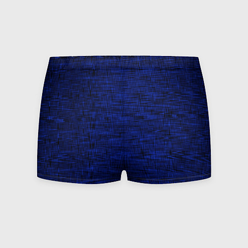 Мужские трусы Тёмно-синий текстура / 3D-принт – фото 2