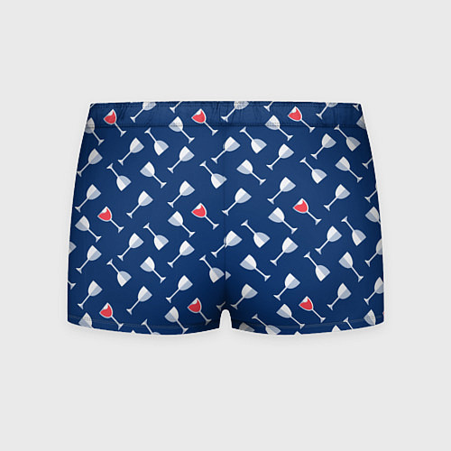 Мужские трусы Бокальчик винишка / 3D-принт – фото 2