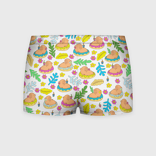 Мужские трусы Капибары на отдыхе / 3D-принт – фото 2