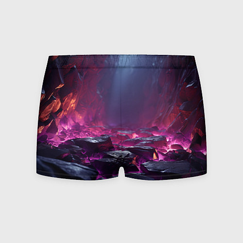 Мужские трусы Абстрактные фрагменты / 3D-принт – фото 2