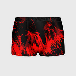 Трусы-боксеры мужские Красное пламя, цвет: 3D-принт