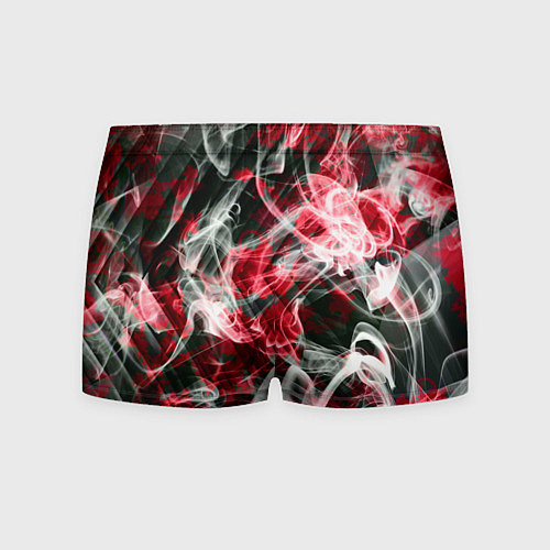 Мужские трусы Серые узоры дым / 3D-принт – фото 2