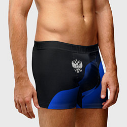Трусы-боксеры мужские Герб РФ - глубокий синий, цвет: 3D-принт — фото 2