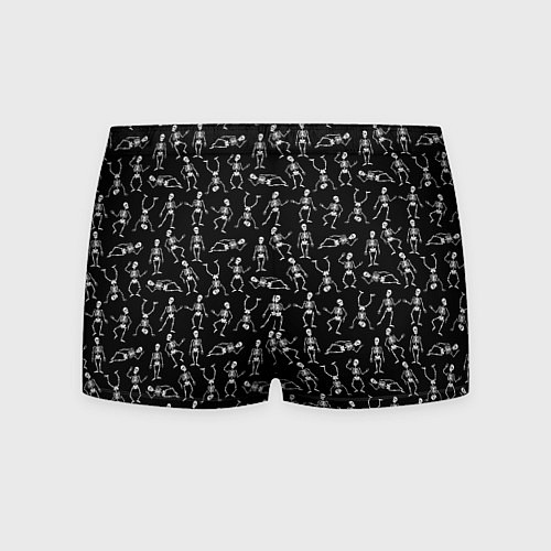 Мужские трусы Паттерн скелеты / 3D-принт – фото 2
