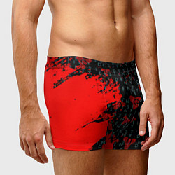 Трусы-боксеры мужские Destiny краски надписи текстура, цвет: 3D-принт — фото 2