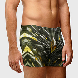 Трусы-боксеры мужские Камень и золотой кристалл, цвет: 3D-принт — фото 2