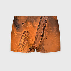 Трусы-боксеры мужские Каналы на Марсе - star dust, цвет: 3D-принт