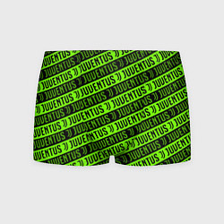 Мужские трусы Juventus green pattern sport