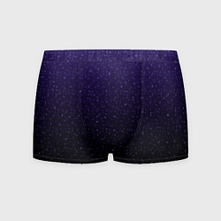 Трусы-боксеры мужские Градиент ночной фиолетово-чёрный, цвет: 3D-принт