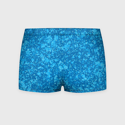 Мужские трусы Ярко-голубой абстракция космический / 3D-принт – фото 2
