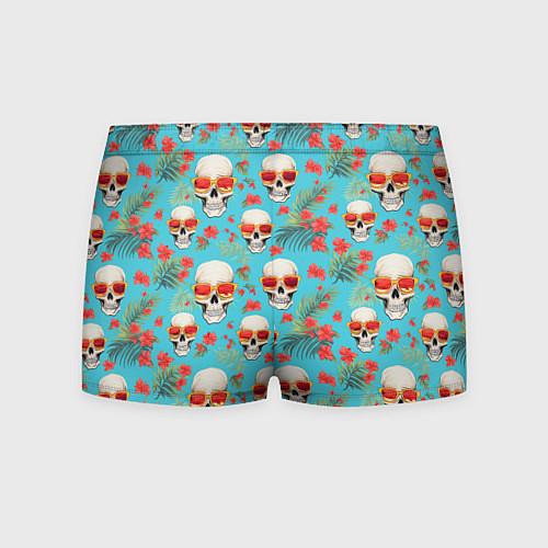 Мужские трусы Черепа и отпуск / 3D-принт – фото 2