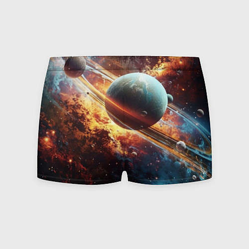 Мужские трусы Большая планета / 3D-принт – фото 2