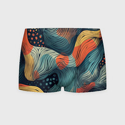 Мужские трусы Волны линиями