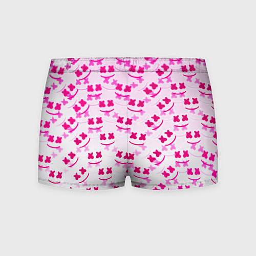 Мужские трусы Marshmello pink colors / 3D-принт – фото 2