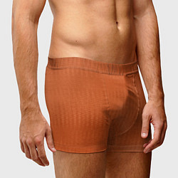 Трусы-боксеры мужские Светлый коричневый текстурированный, цвет: 3D-принт — фото 2