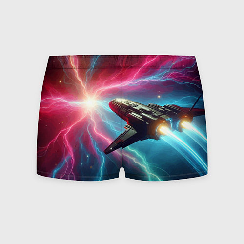 Мужские трусы Полёт к далёкой звезде - нейросеть / 3D-принт – фото 2