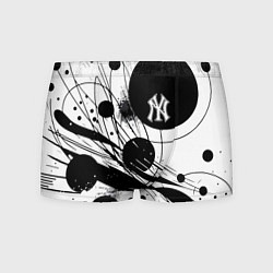 Мужские трусы New York Yankees baseball team - abstraction