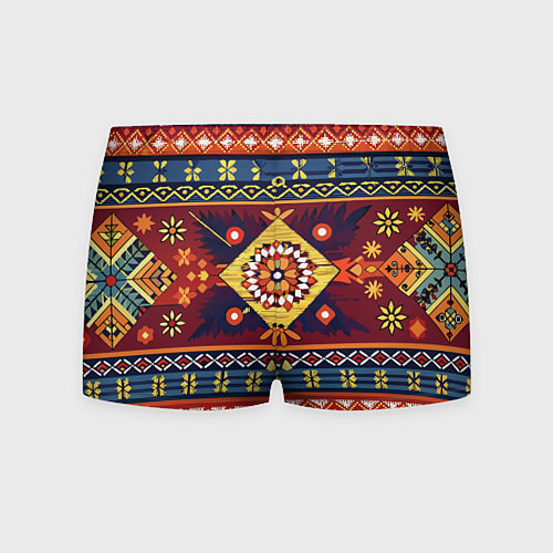 Мужские трусы Стиль советского ковра узоры и орнамент / 3D-принт – фото 2