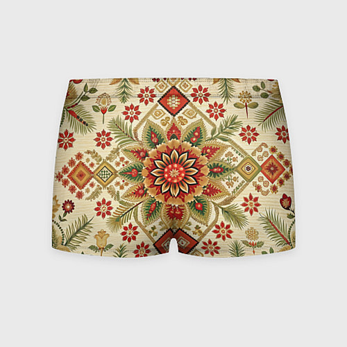 Мужские трусы Стиль советского ковра узоры и орнамент / 3D-принт – фото 2