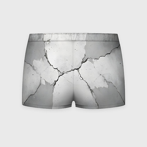 Мужские трусы Растрескавшийся бетон / 3D-принт – фото 2