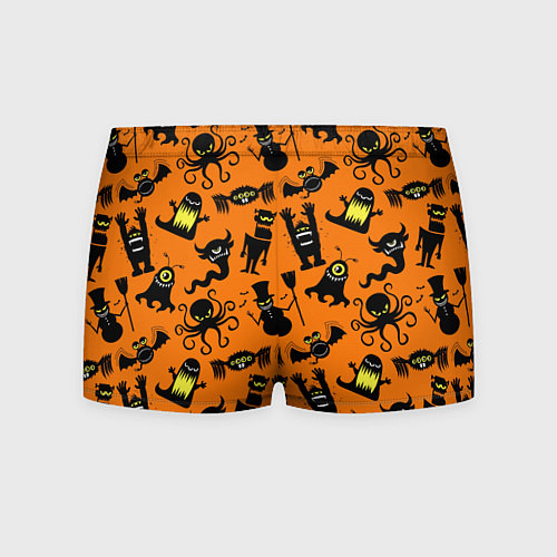 Мужские трусы Монстры хэллоуина / 3D-принт – фото 2