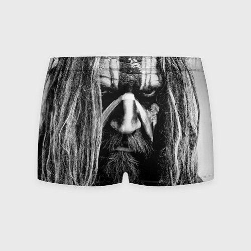 Мужские трусы Rob zombie - face / 3D-принт – фото 2