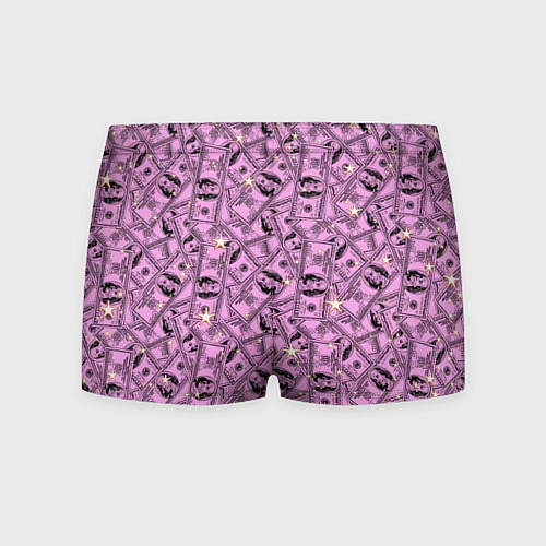 Мужские трусы Знак доллара - звезды / 3D-принт – фото 2