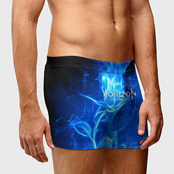 Трусы-боксеры мужские Horizon zero dawn flower, цвет: 3D-принт — фото 2